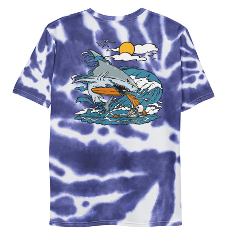 tie dye shark bait